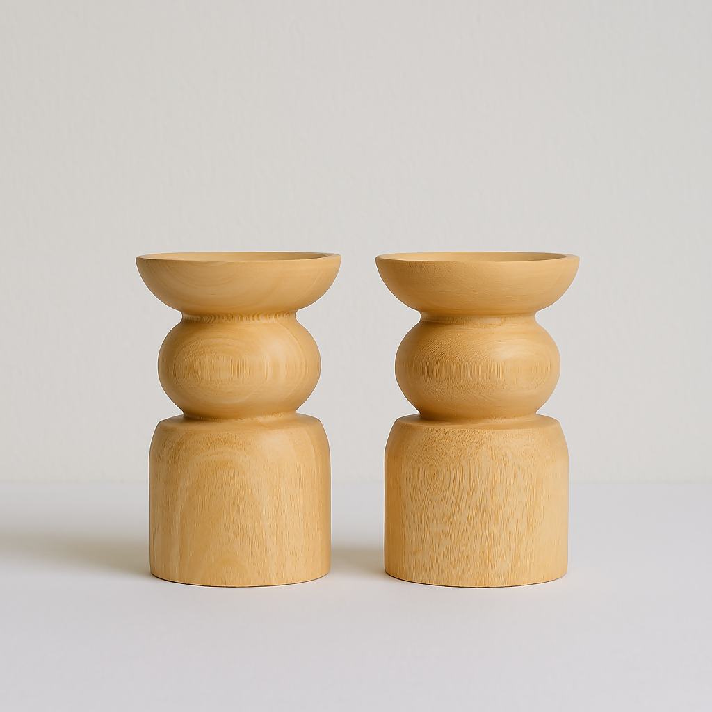 MWANGA CANDLE HOLDER SET3