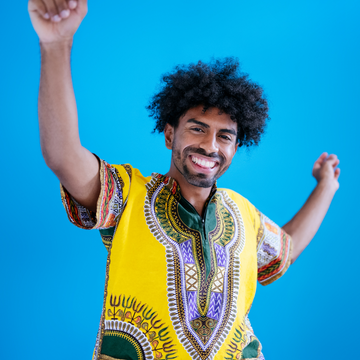 Yellow Dashiki shirt | African Shirt