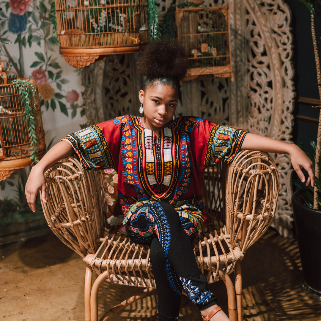 Pink Dashiki shirt | African Shirt