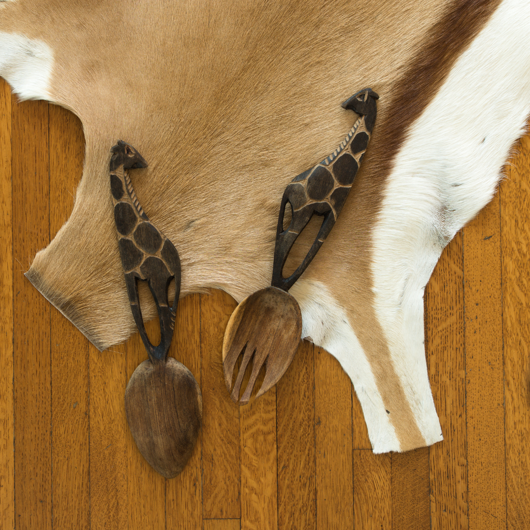 Goat hide Rug