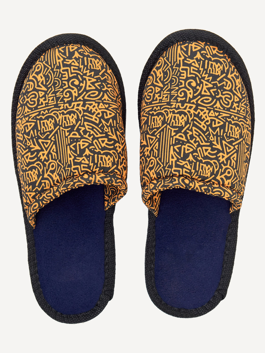 Gold KK Print - Bedroom Slippers