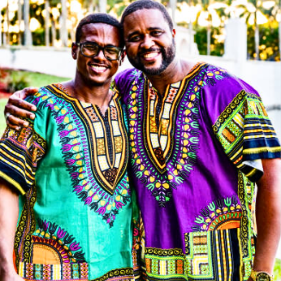 Purple Dashiki shirt | African Shirt