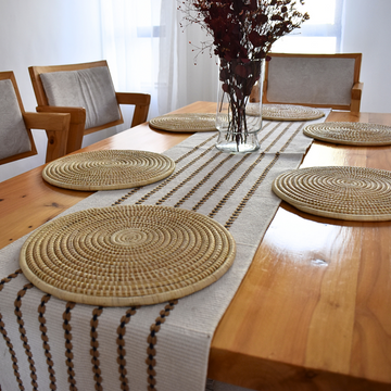 Natural Plain Hand Woven Mats