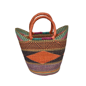 Bolga U-Shopper Basket - Large