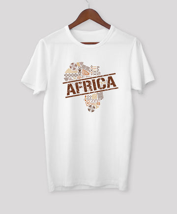 Africa Print T-shirt | Unisex