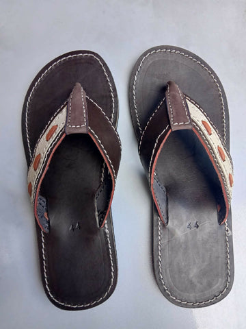 Men leather sandals