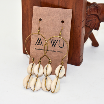 Boho Dangling Shell Earrings