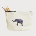 elephant make up pouch
