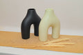 Wishbone Vase- Black