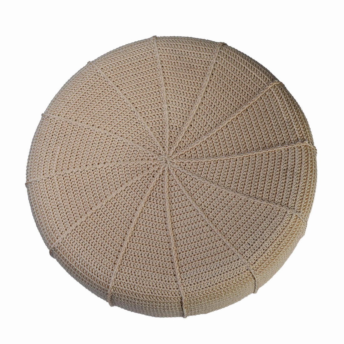 Woven Pouffe Ottoman