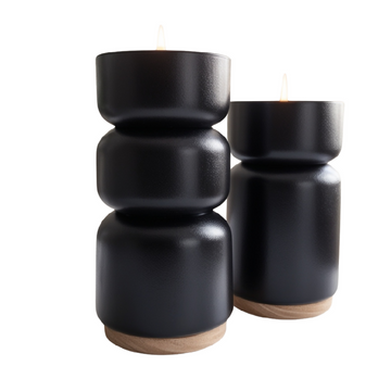 Miale Candle Holder Set - Plain