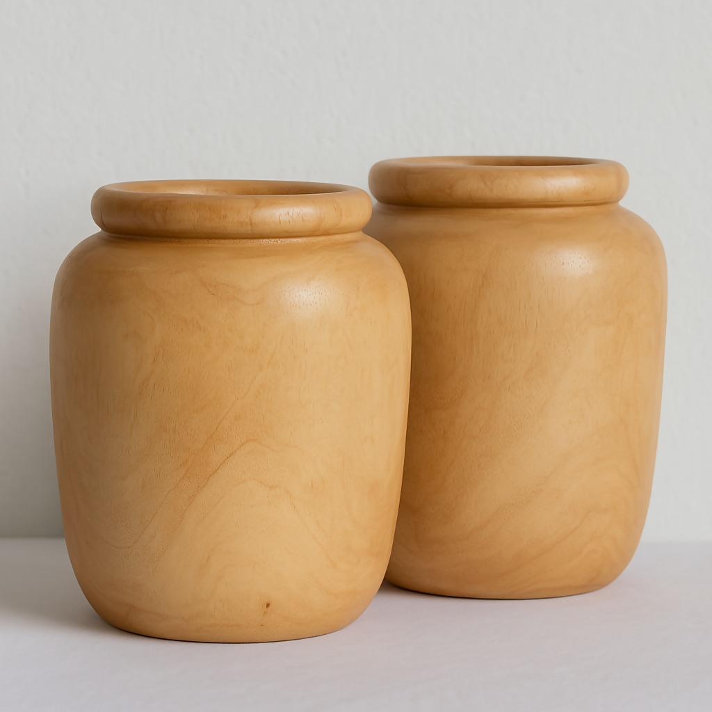 MILA WOODEN VASE4