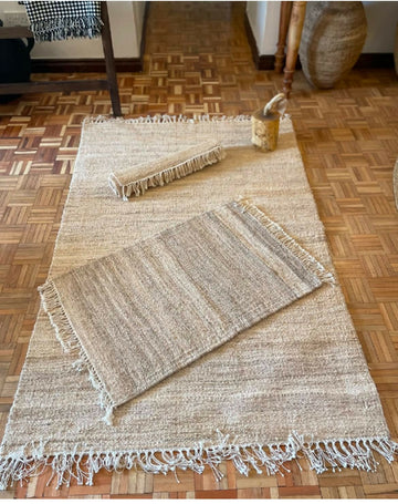 Banana Fibre Carpet| Plain