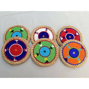 Intricate half beaded Coaster | Mat | Classic