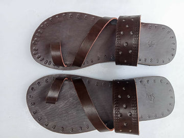 Men leather sandals