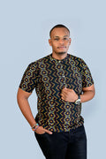 Multicoloured African Shirt Short Sleeve2