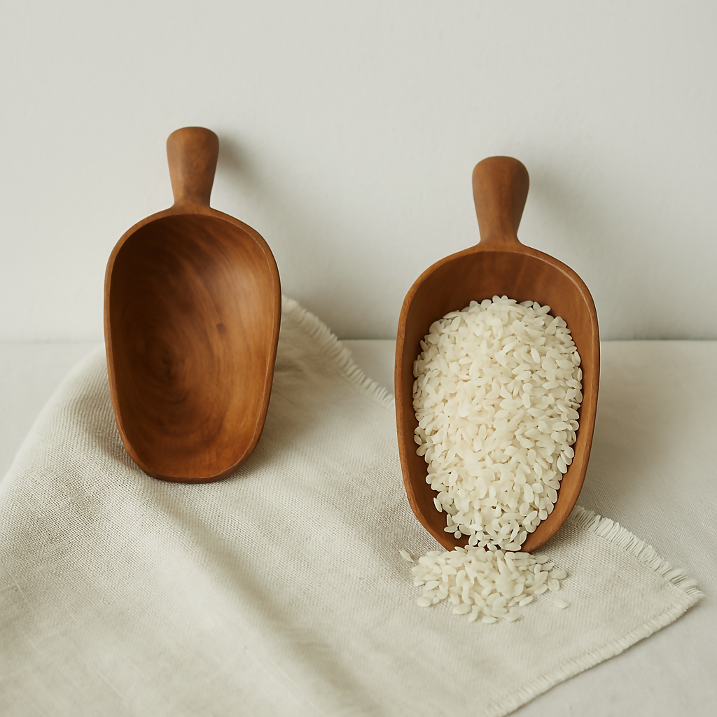 RANA WOODEN SCOOPERS