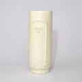 Cute face vase