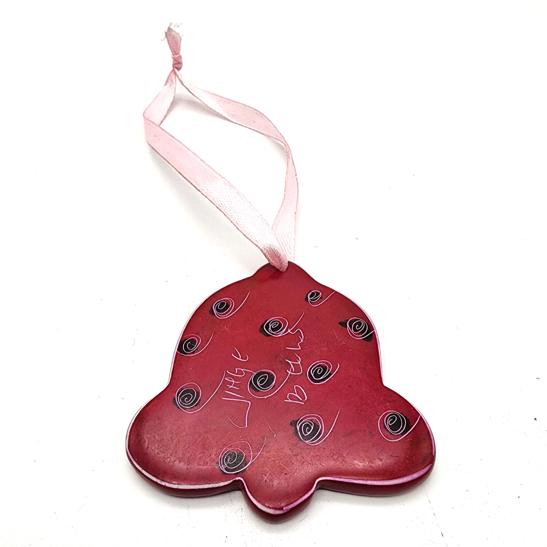 Bells Christmas tree decorations | Soapstone