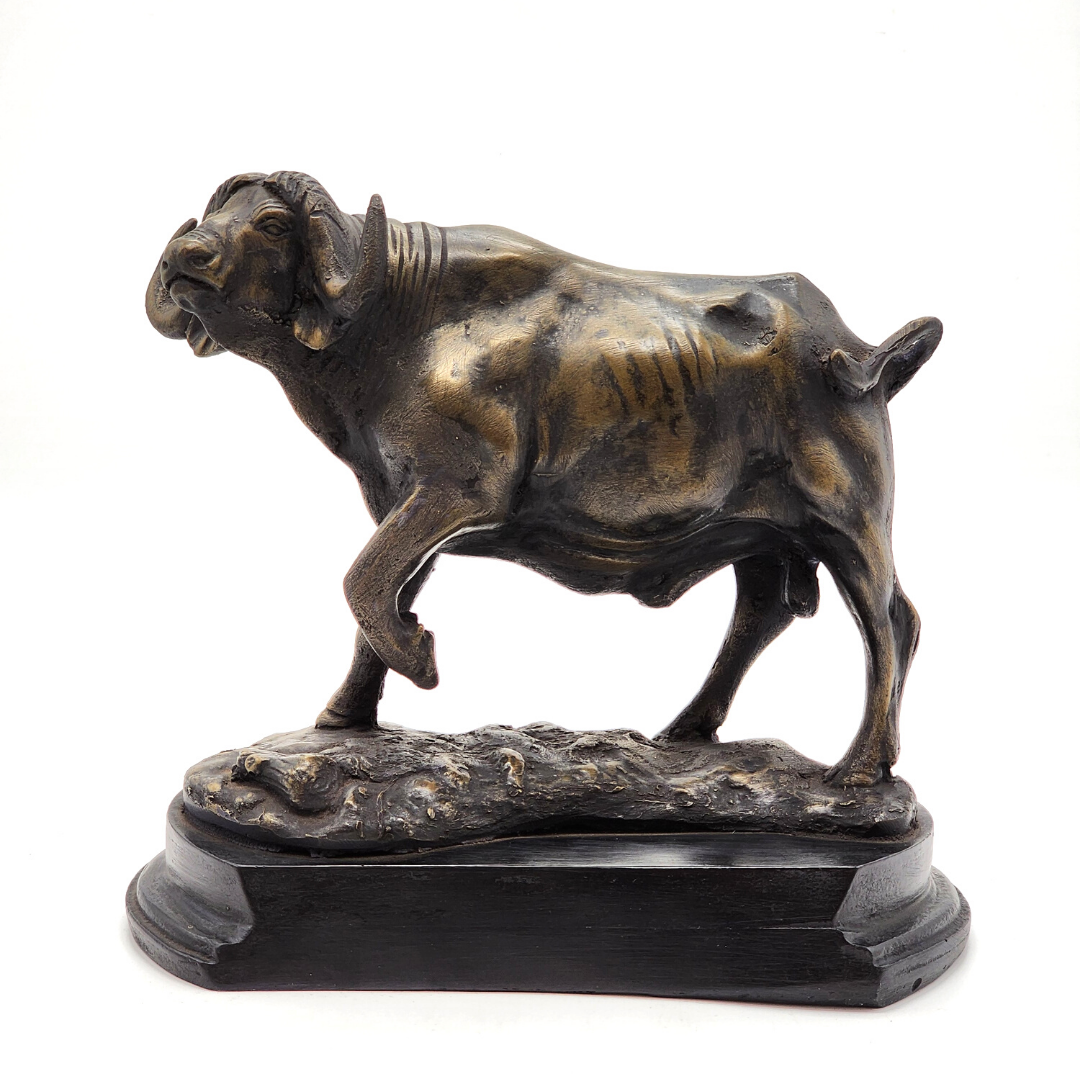 Buffalo Bronze Sculpture