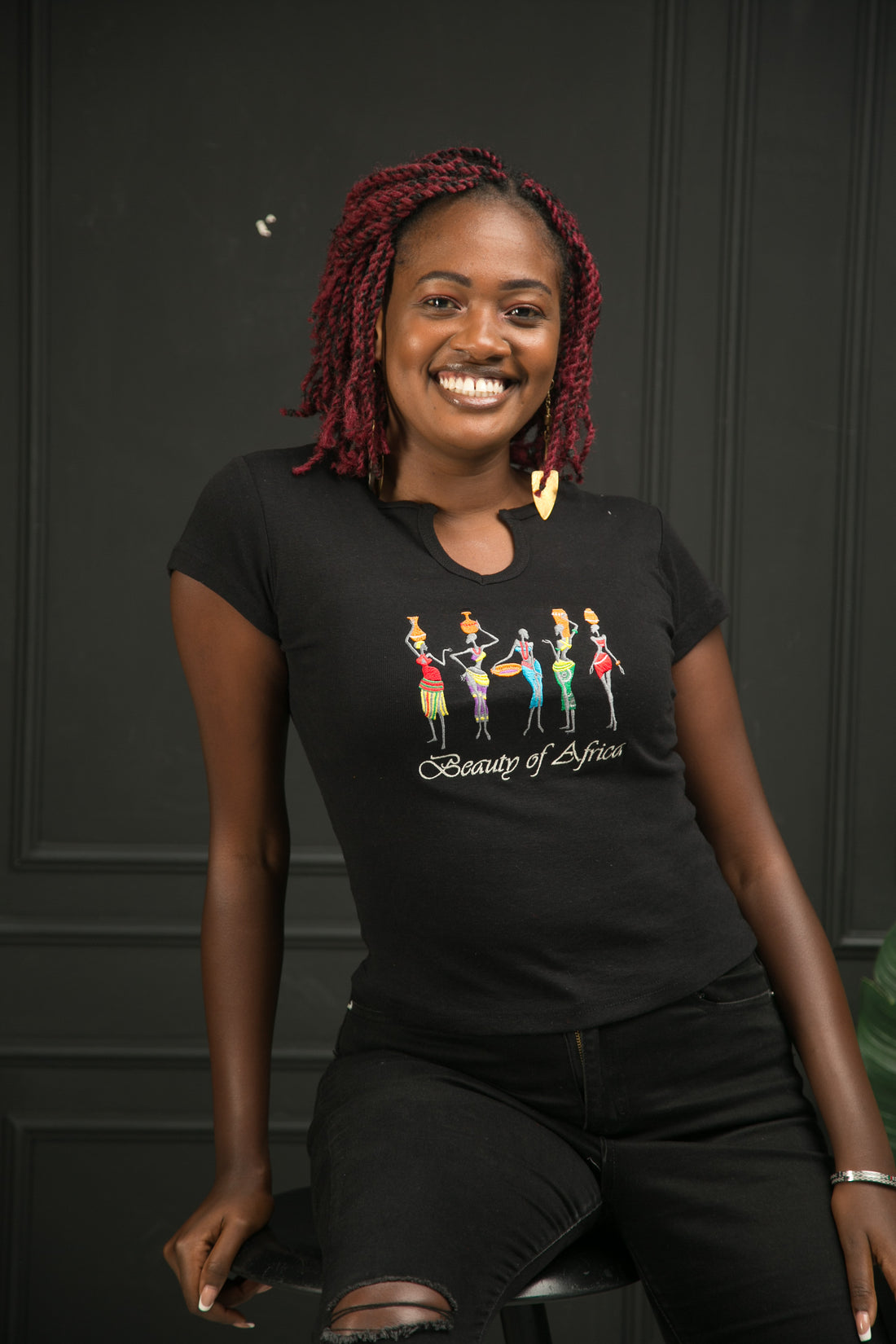 Tembea Kenya T-shirt| Female T-shirt