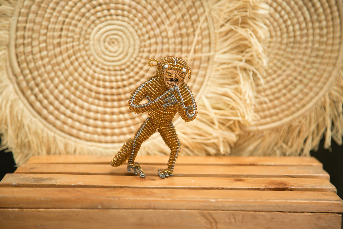 Beaded Monkey - Christmas Decorations
