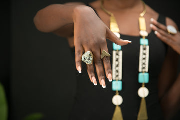 Handmade Turquoise Stone Ring