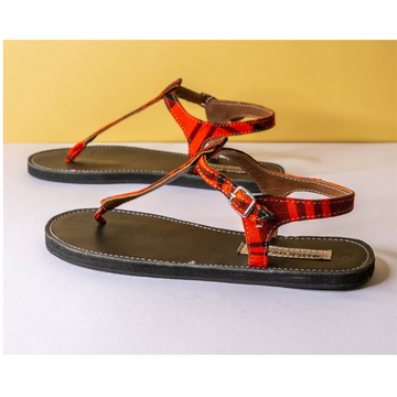 Ladies Watamu - Red Shuka