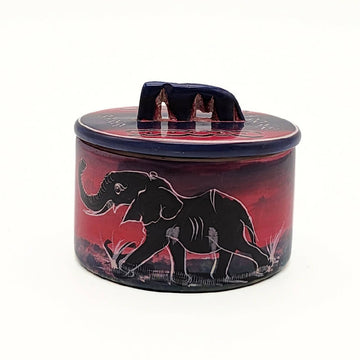 African Elephant Sugar Dish