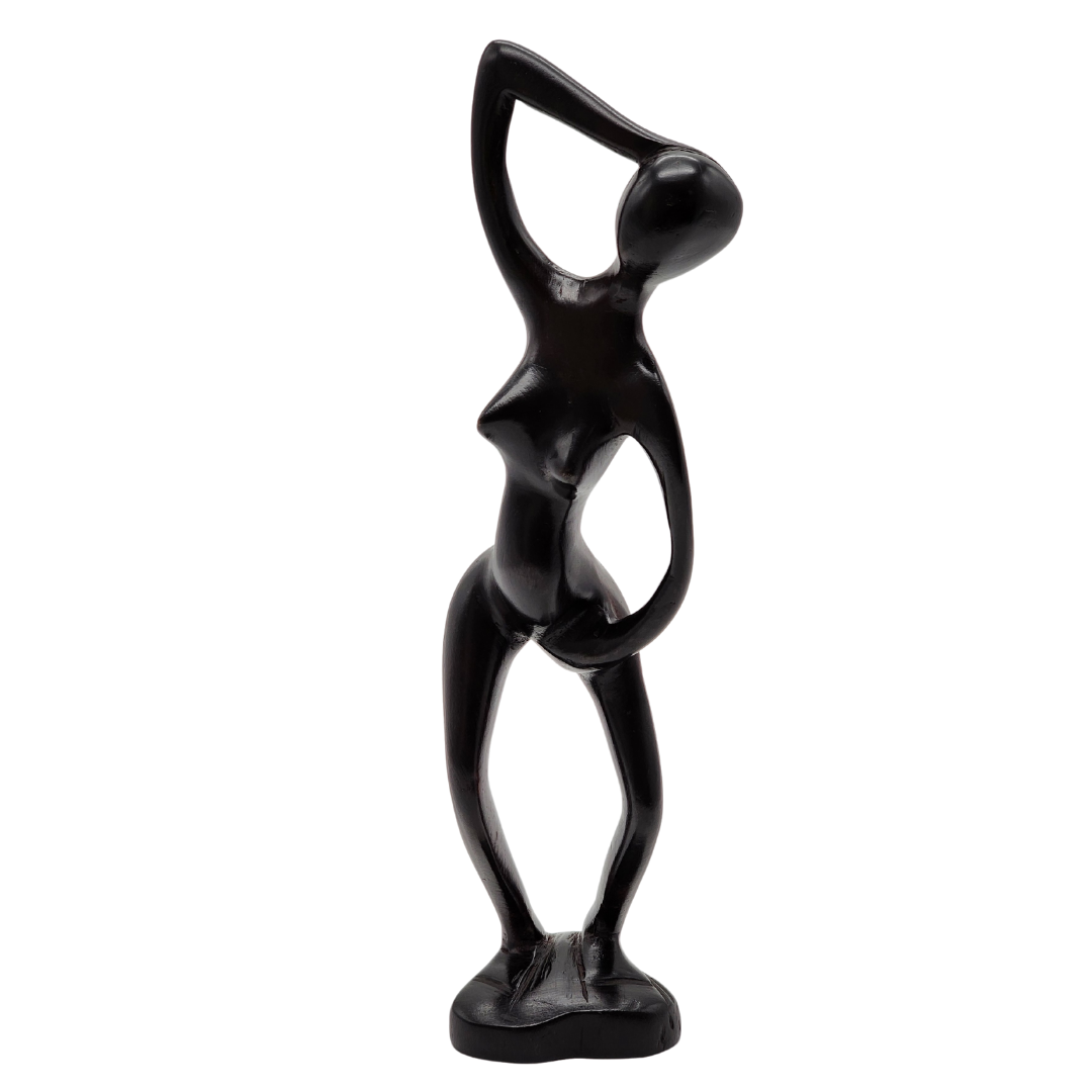 Single Lady Wood Carving | Sculpture