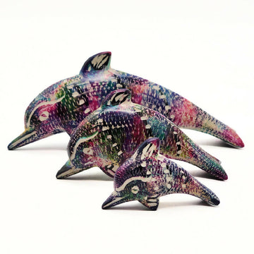 Mini Dolphin Family | Soapstone