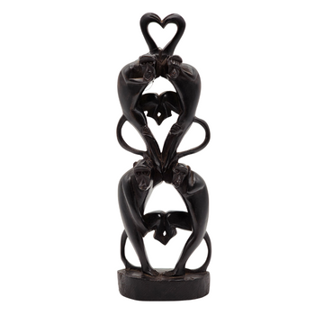 Wise Monkey Wood Carving | Wall hanging Sculpture