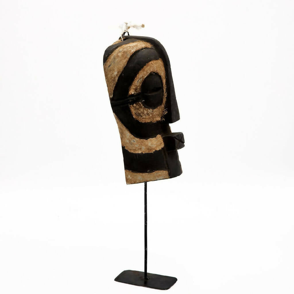 Black and White Songye Mask