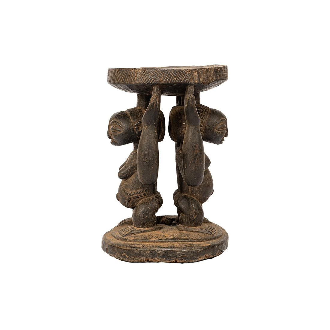 Hemba Luba stool - Authentic African handicrafts | Clothing, bags, painting, toys & more - CULTURE HUB by Muthoni Unchained