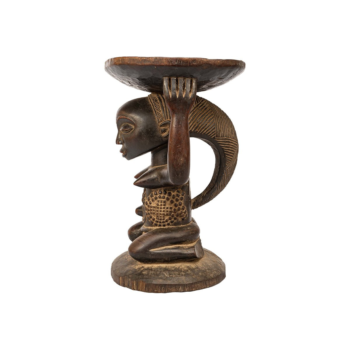 Hemba luba stool - Authentic African handicrafts | Clothing, bags, painting, toys & more - CULTURE HUB by Muthoni Unchained
