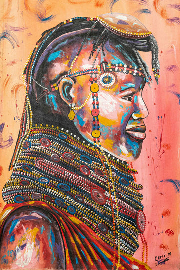Turkana woman - Authentic African handicrafts | Clothing, bags, painting, toys & more - CULTURE HUB by Muthoni Unchained