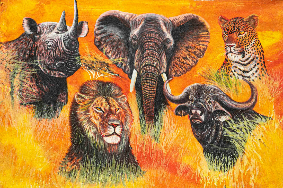 Big five - Authentic African handicrafts | Clothing, bags, painting, toys & more - CULTURE HUB by Muthoni Unchained