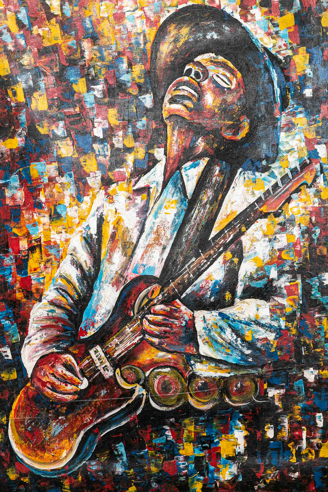 Musical abstract - Authentic African handicrafts | Clothing, bags, painting, toys & more - CULTURE HUB by Muthoni Unchained