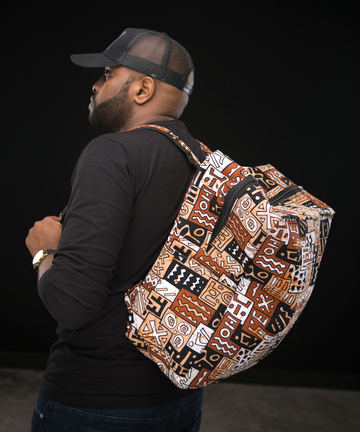 African Brown Bag Pack - Authentic African handicrafts | Clothing, bags, painting, toys & more - CULTURE HUB by Muthoni Unchained