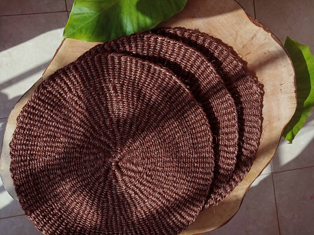 Sisal Placement mats - Authentic African handicrafts | Clothing, bags, painting, toys & more - CULTURE HUB by Muthoni Unchained
