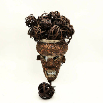 Copper Sarampaso Traditional Mask