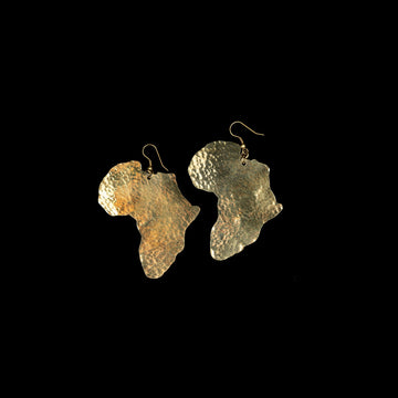 Mama Africa Brass African Earrings - Authentic African handicrafts | Clothing, bags, painting, toys & more - CULTURE HUB by Muthoni Unchained
