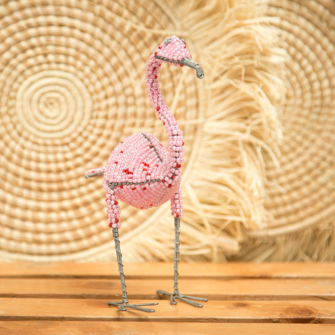 Beaded Flamingo