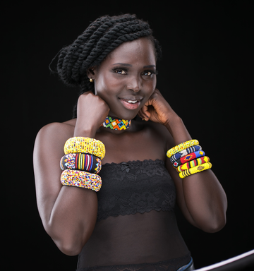 Extra Colorful Beaded Bracelet - Authentic African handicrafts | Clothing, bags, painting, toys & more - CULTURE HUB by Muthoni Unchained