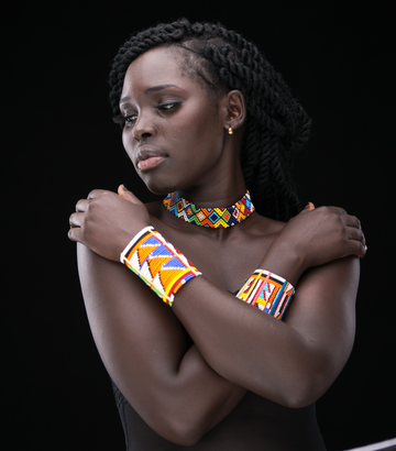 Wakanda Colorful Beaded Bracelet - Authentic African handicrafts | Clothing, bags, painting, toys & more - CULTURE HUB by Muthoni Unchained