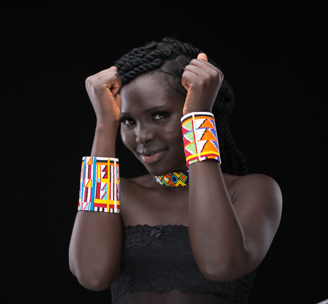 Wakanda Colorful Beaded Bracelet - Authentic African handicrafts | Clothing, bags, painting, toys & more - CULTURE HUB by Muthoni Unchained
