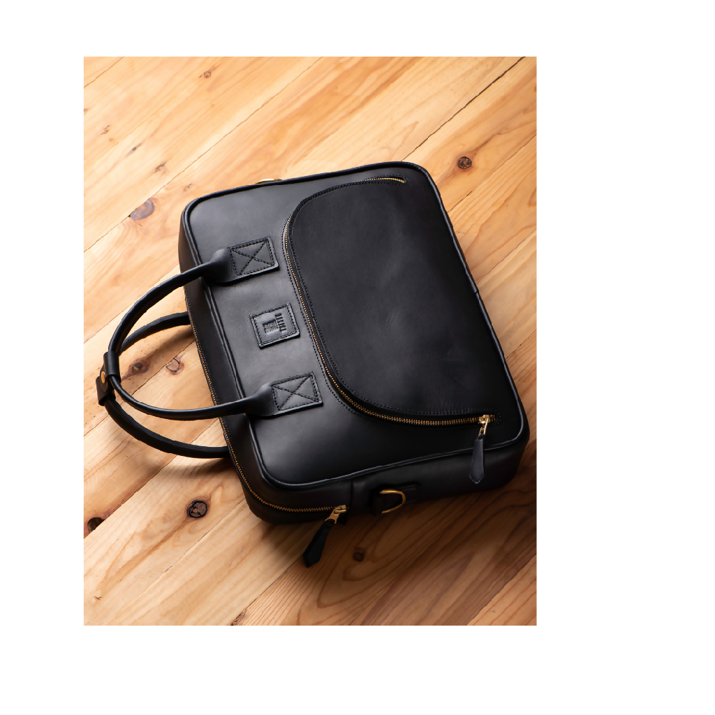 Loibon leather laptop bag.