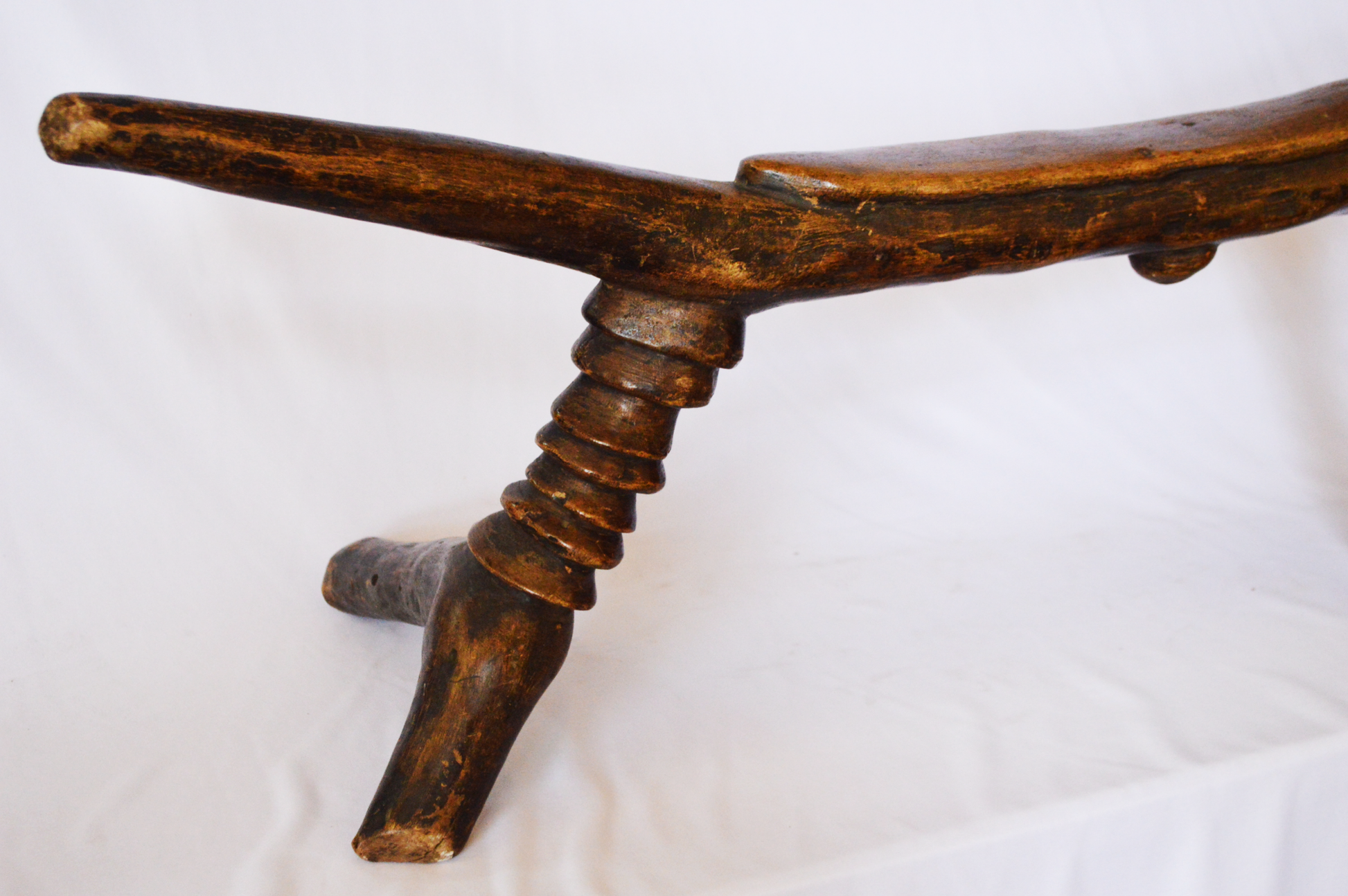 Dinka 3 legged Headrest - Authentic African handicrafts | Clothing, bags, painting, toys & more - CULTURE HUB by Muthoni Unchained