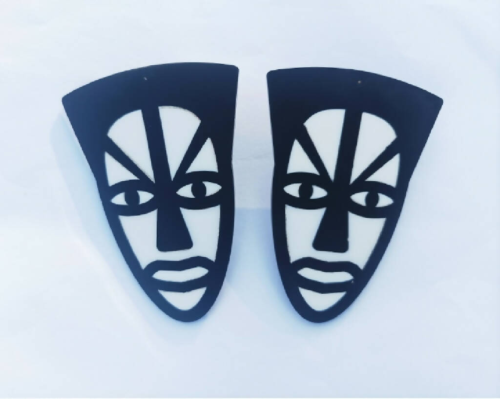Mask earrings