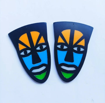 Mask earrings